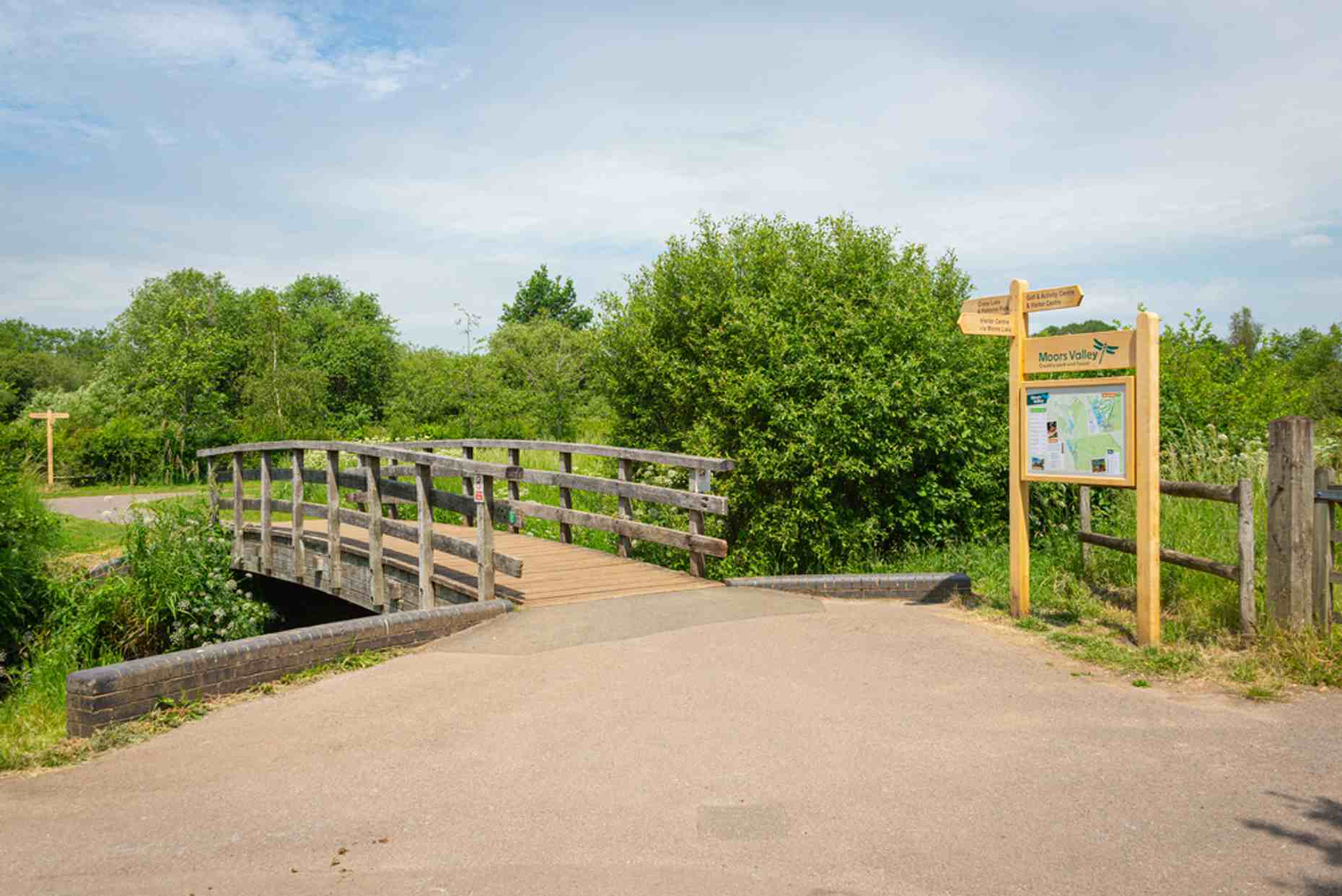 Moors Valley Signpost