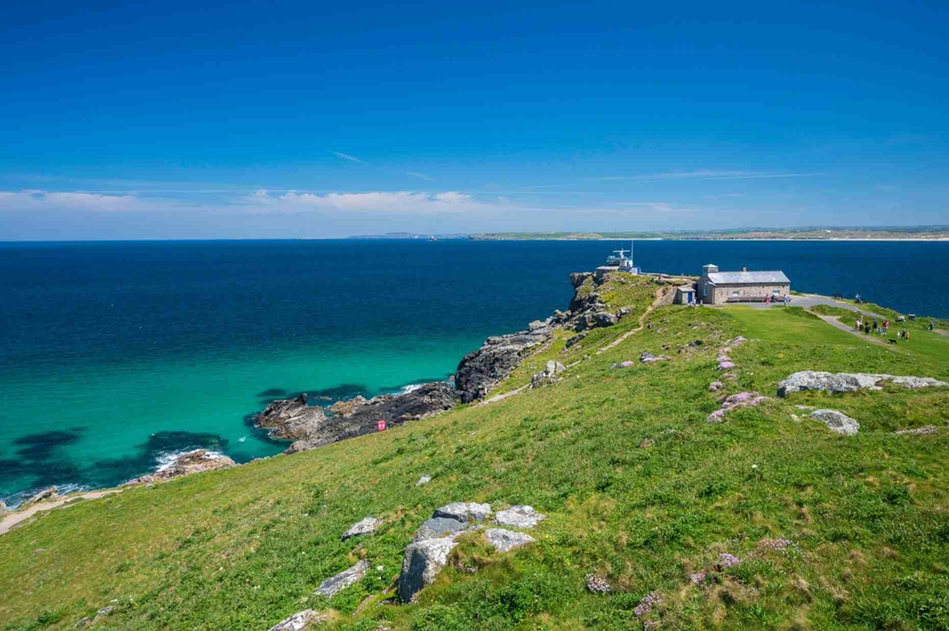 St Ives Coast Path The Island