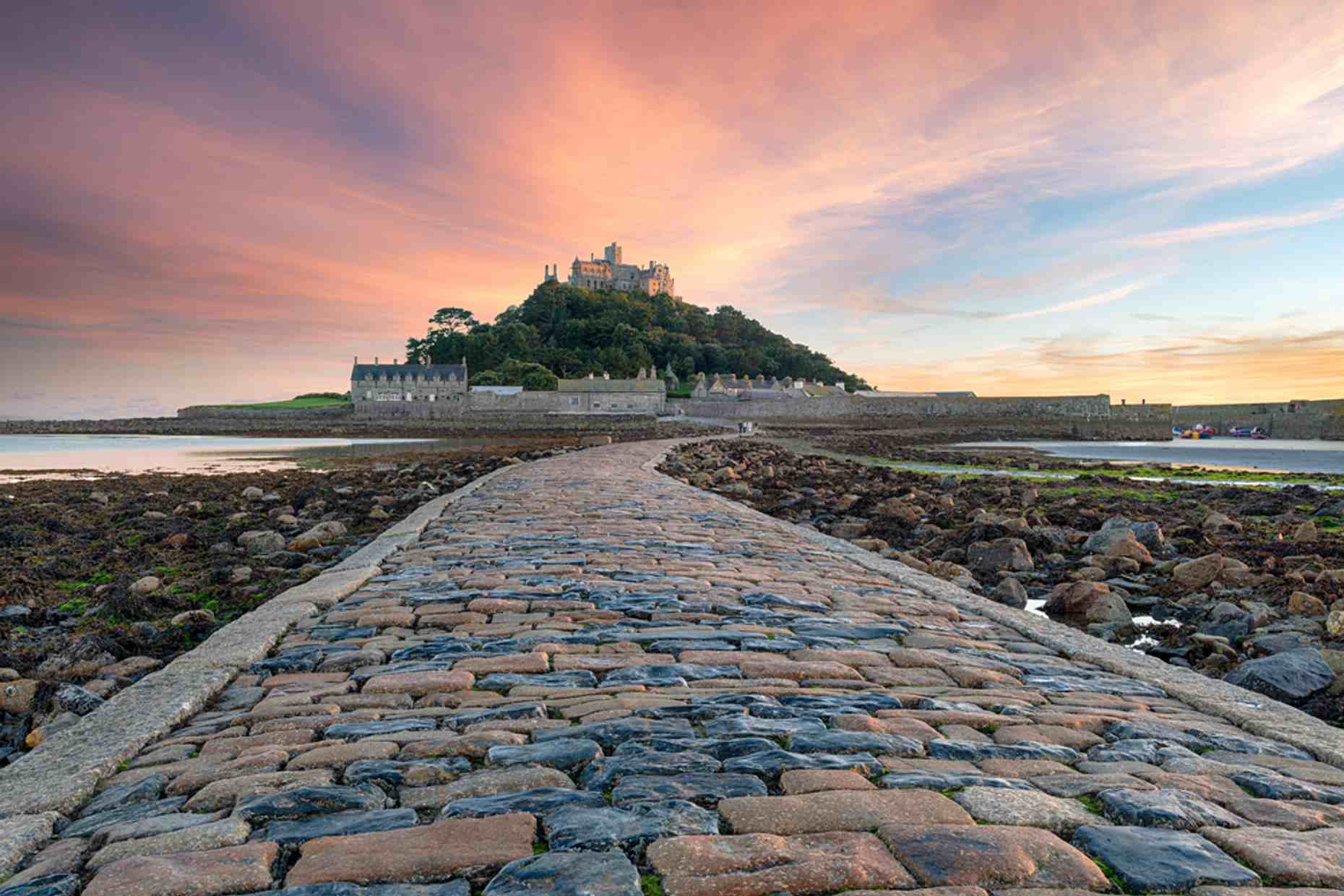 St Michaels Mount Winter